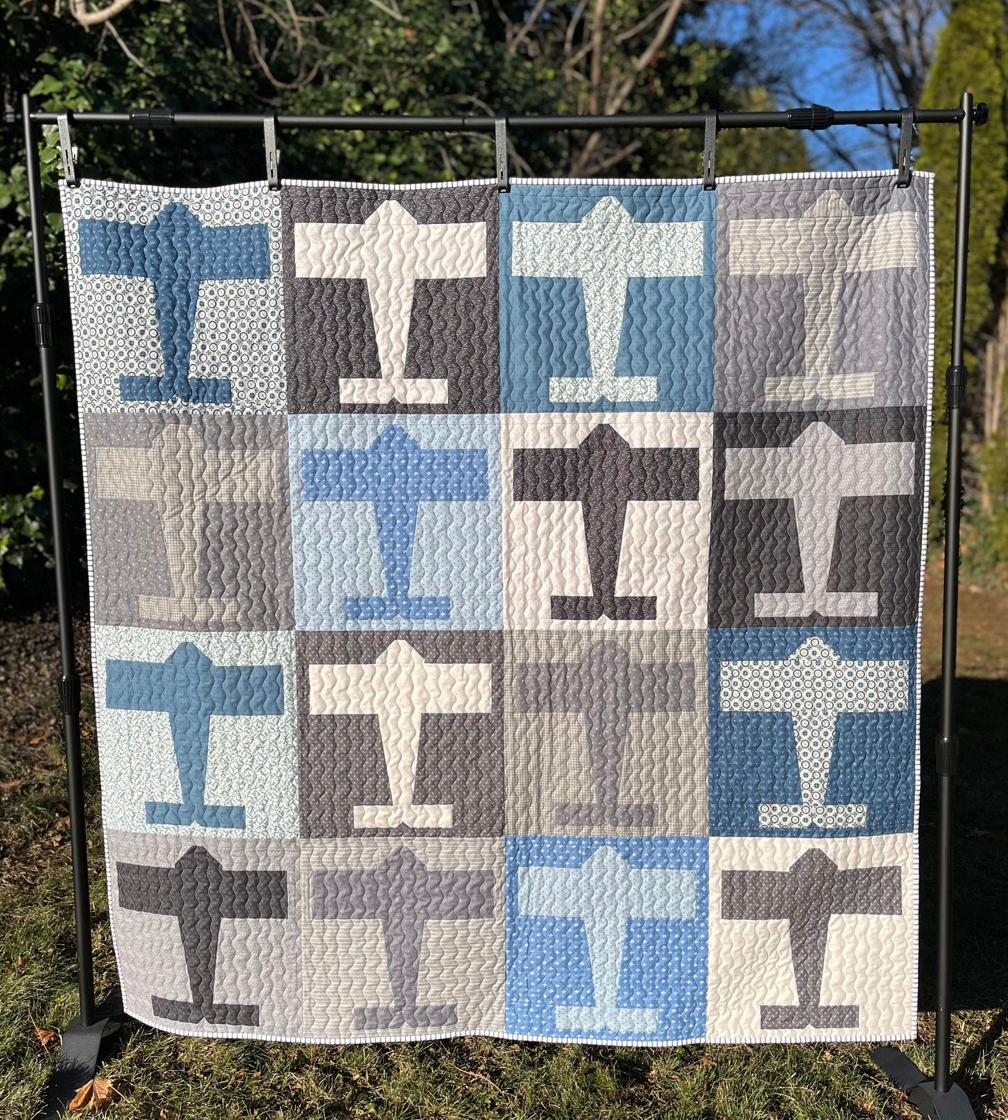 Handmade Airplanes Quilt - Throw Size Blanket (64x64) Baby, Toddler, Adult - Ready to Ship!