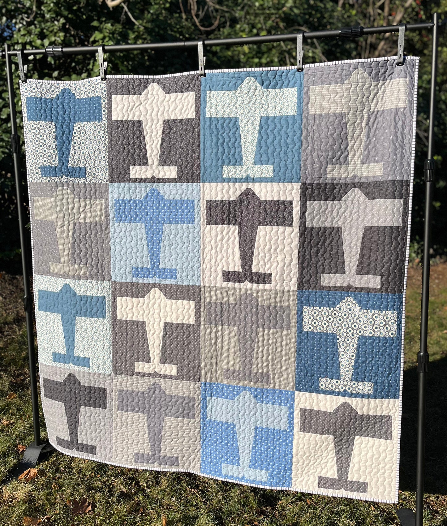 Handmade Airplanes Quilt - Throw Size Blanket (64x64) Baby, Toddler, Adult - Ready to Ship!