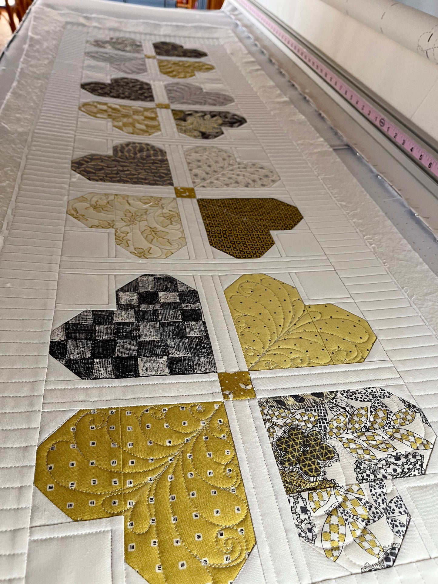 Golden Anniversary Table Runner - Custom Order for GL
