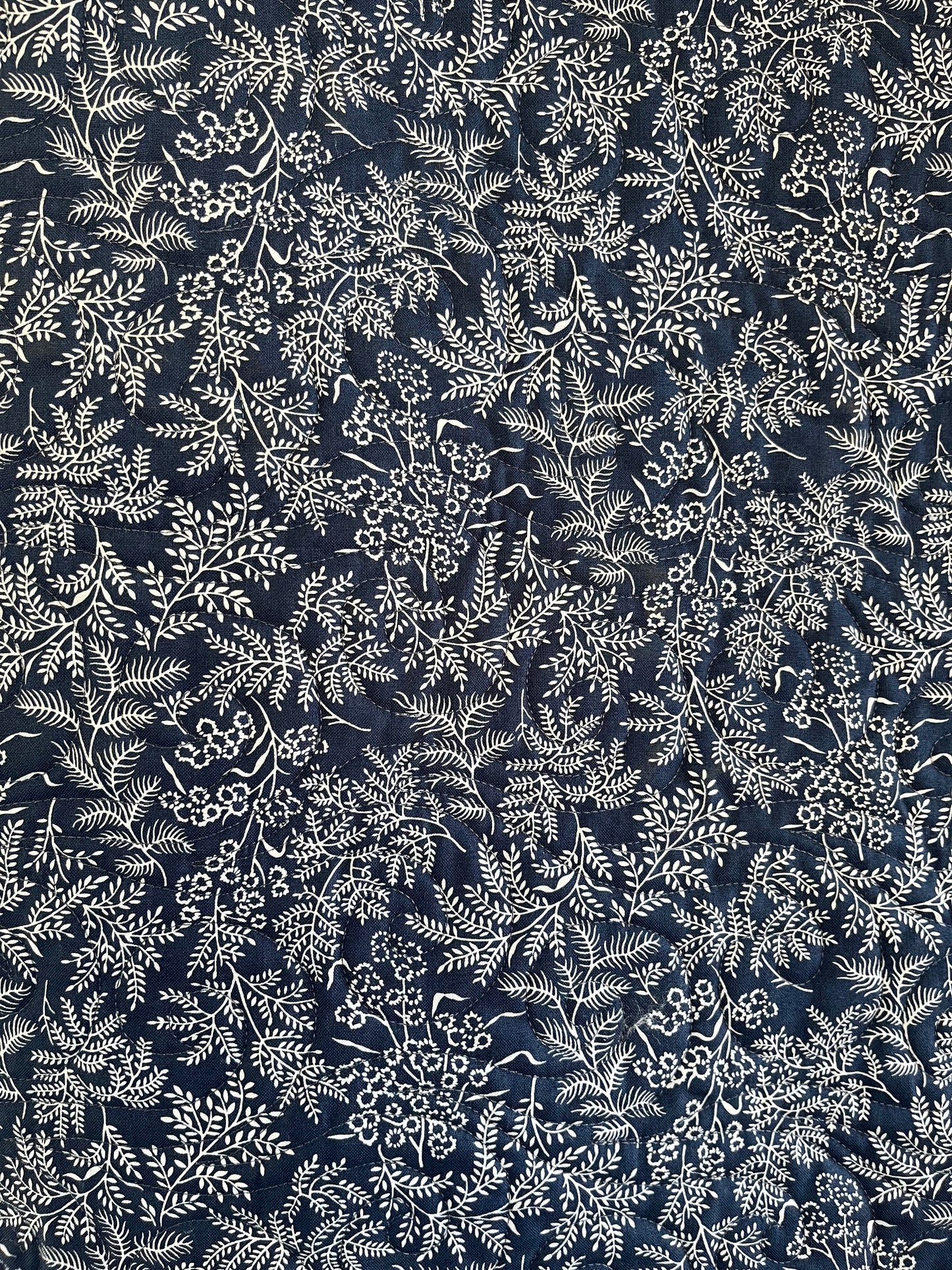 Handmade Sailboat Baby Quilt, Navy Blue Sailboat Baby Blanket (36x38) Moda Nantucket Summer, Nautical Wall Hanging - Ready to Ship!