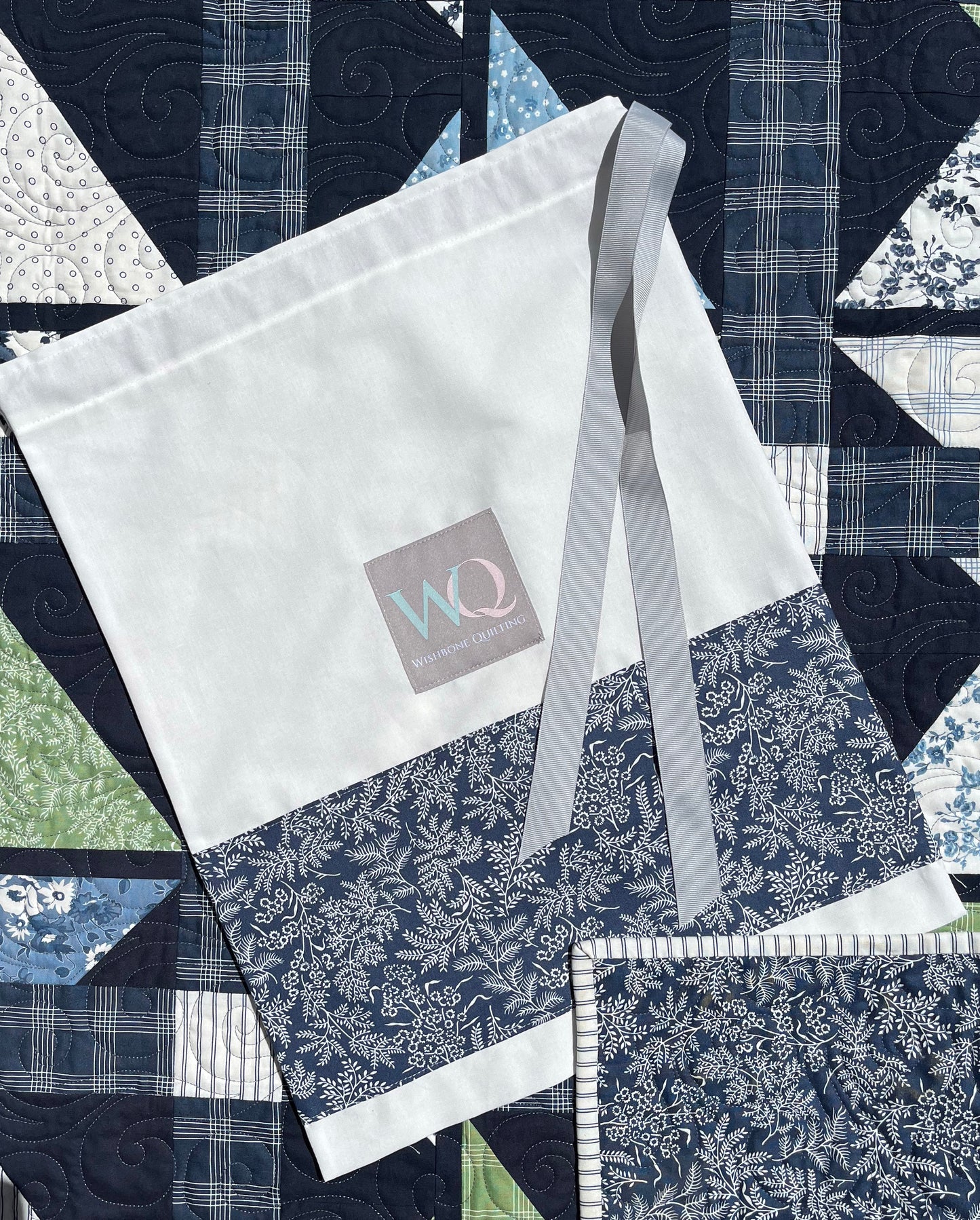 Handmade Sailboat Baby Quilt, Navy Blue Sailboat Baby Blanket (36x38) Moda Nantucket Summer, Nautical Wall Hanging - Ready to Ship!