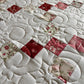 Handmade Baby Quilt - Christmas Baby Blanket - Lap Quilt, Moda A Very Sweet Christmas (36.5x42.5)