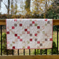 Handmade Baby Quilt - Christmas Baby Blanket - Lap Quilt, Moda A Very Sweet Christmas (36.5x42.5)