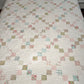 Irish Chain Quilt with Custom Backing - Custom Order for KS (67"x80")