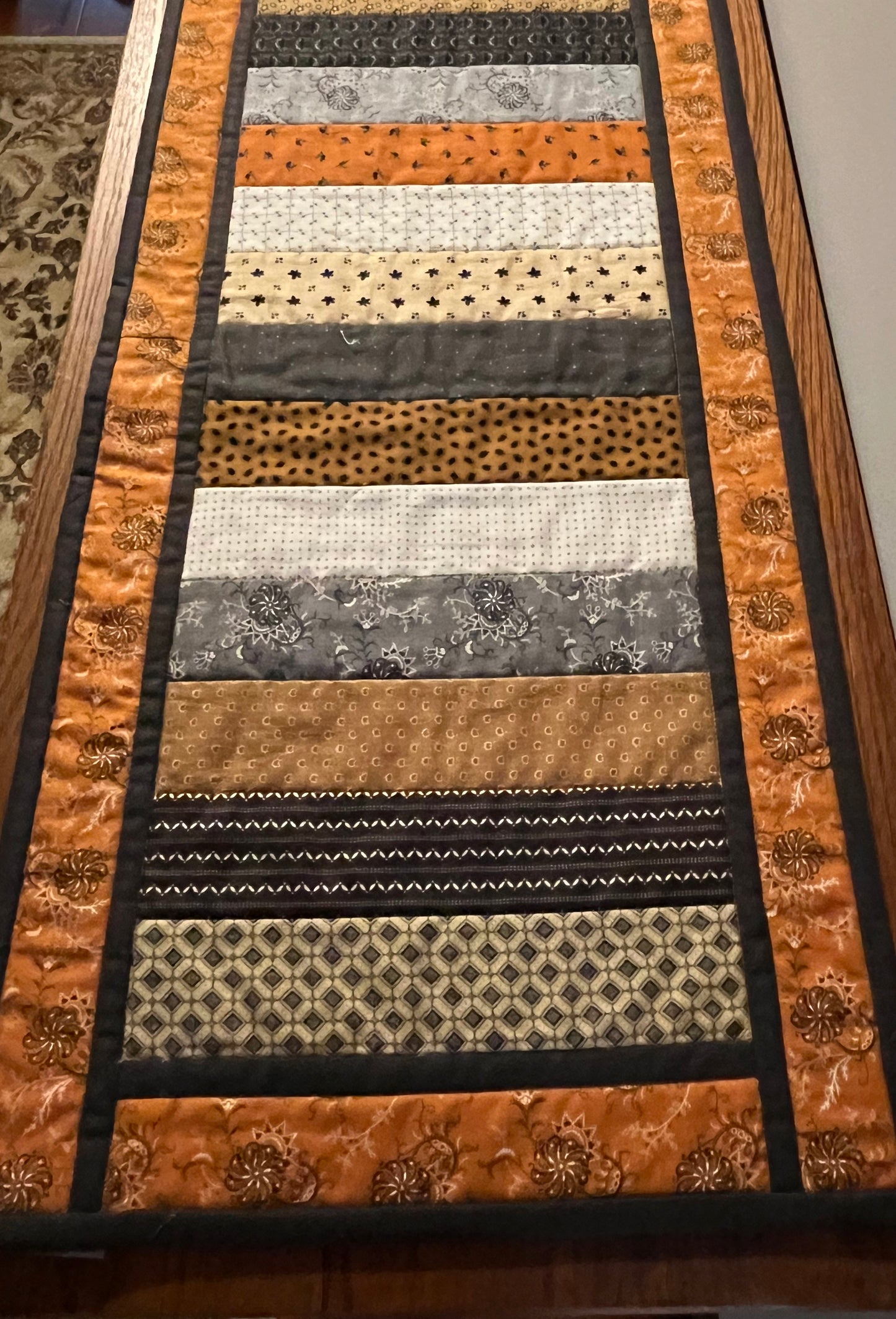 Custom Autumn Table Runner for JG (14x44)