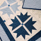 Handmade Baby Boy Quilt, Baby Girl Quilt, Baby Blanket (52x52.5) Moda Blueberry Delight Fabric, Ready to Ship!