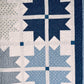 Handmade Baby Boy Quilt, Baby Girl Quilt, Baby Blanket (52x52.5) Moda Blueberry Delight Fabric, Ready to Ship!