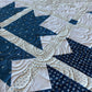 Handmade Baby Quilt - Adult Lap Quilt - Moda Blueprint Fabric 53"x53"