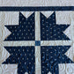Handmade Baby Quilt - Adult Lap Quilt - Moda Blueprint Fabric 53"x53"