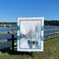 Handmade City Harbor Sailboat - Wall Hanging, Baby or Lap Quilt 41"x52"