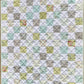 Handmade Baby Girl Quilt, Baby Girl Blanket (37"x43"), Grey Floral Back, Adult Lap Quilt, Ready to Ship!