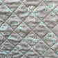 Handmade Baby Girl Quilt, Baby Girl Blanket (37"x43"), Grey Floral Back, Adult Lap Quilt, Ready to Ship!