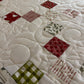 Christmas Handmade Baby Quilt, Throw, Lap Quilt - Moda Emmitt & Ivy by Sweetwater (48x59.5)