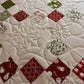 Christmas Handmade Baby Quilt, Throw, Lap Quilt - Moda Emmitt & Ivy by Sweetwater (48x59.5)