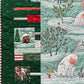 Christmas Handmade Baby Quilt - Baby's First Christmas Quilt, Enchanted Forest, Gnomes, Heirloom, Custom Quilted, Gender Neutral - Ready to Ship