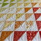 Handmade Baby Girl Quilt, Colorful Custom Quilted (38.5x42) FREE MATCHING BAG, Ready to Ship!