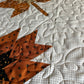 Handmade Fall, Autumn Leaves Baby Quilt, Fall Thanksgiving Table Topper, Wall Hanging, Adult Lap Quilt (42x42) Ready to Ship!