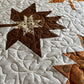 Handmade Fall Autumn Leaves Baby Quilt, Custom Baby Blanket, Table Topper, Wall Hanging (42x42)