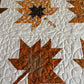 Handmade Fall, Autumn Leaves Baby Quilt, Fall Thanksgiving Table Topper, Wall Hanging, Adult Lap Quilt (42x42) Ready to Ship!