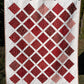 Handmade Baby Quilt - Moda Fabrics Garnets & Gingham (40.5x48) Adult Lap Quilt - Ready to Ship!