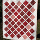 Handmade Baby Quilt - Moda Fabrics Garnets & Gingham (40.5x48) Adult Lap Quilt - Ready to Ship!