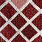 Handmade Baby Quilt - Moda Fabrics Garnets & Gingham (40.5x48) Adult Lap Quilt - Ready to Ship!