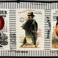 Handmade Halloween Quilted Table Runner - Unique Halloween Riley Blake Pumpkin Seed Packets#2 (15x50)
