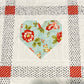 Handmade Baby Girl Quilt:  Hearts, Valentine's Day, Adult Lap Quilt, Table Topper, Baby Gift, Nursery Blanket