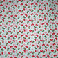 Handmade Christmas Baby Girl Quilt, Holiday Baby Blanket, Bright & Cheerful (38x46) Matching Handmade Gift Bag, Ready to Ship!