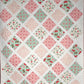 Handmade Christmas Baby Girl Quilt, Holiday Baby Blanket, Bright & Cheerful (38x46) Matching Handmade Gift Bag, Ready to Ship!