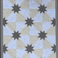 Handmade Heirloom Baby Quilt, Custom Baby Blanket, Hunter's Star Baby Quilt, Grey, Cream, White (34.5x42.5) Lap Quilt, Table Topper