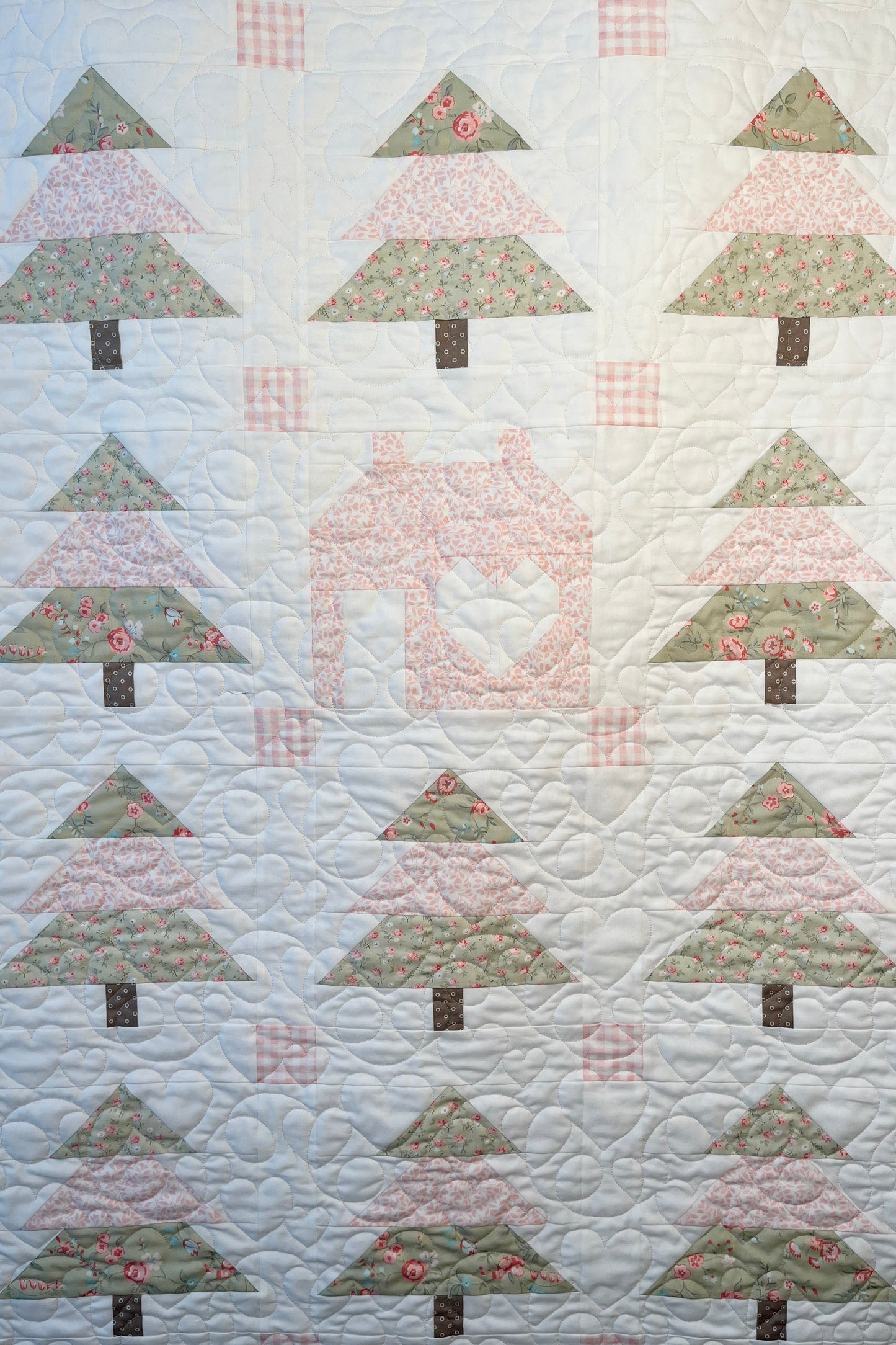 Little Pink Cottage - Custom Order for KS (48"x58")