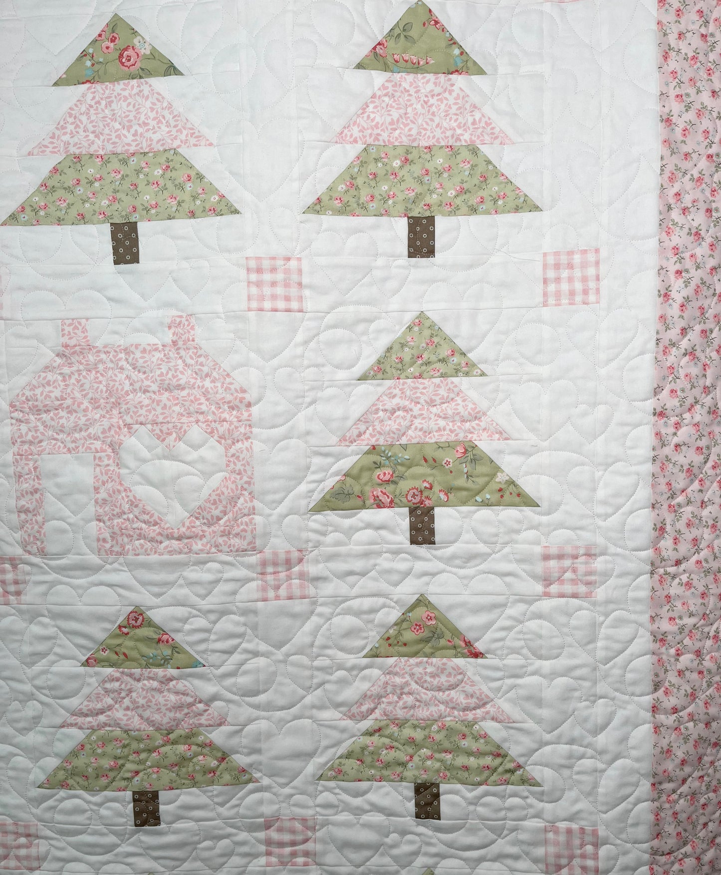 Little Pink Cottage - Custom Order for KS (48"x58")