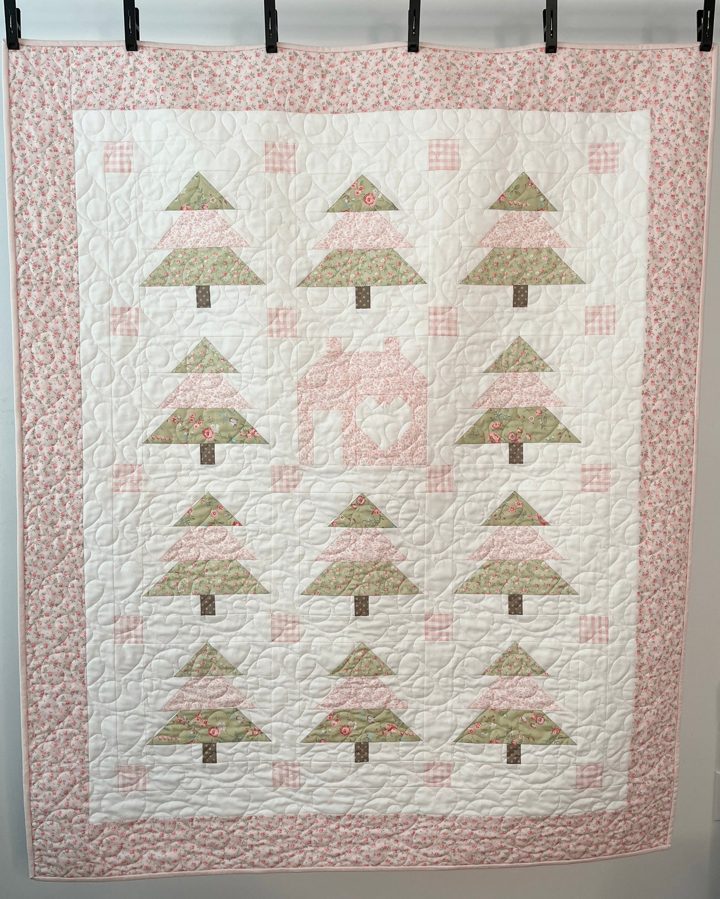 Little Pink Cottage - Custom Order for KS (48"x58")