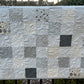 Neutral Colors Handmade Baby Quilt (Sheep Backing-Grey Background) Patchwork Baby Blanket 36"x47.5",  Baby Nursery Decor, Ready to Ship!