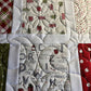 Handmade Christmas Baby Quilt - Patchwork Block Quilt - BABY'S 1st X-MAS - (35.5x40.5) Free Shipping!