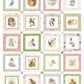 BABY QUILT KIT for Baby Girl - Peter Rabbit™ & Friends-Riley Blake Designs - Finished Size 37"(W)x43"(L)