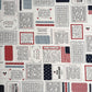 Handmade Quilt - Father's Day - July 4 - Americana - Lap/Small Throw Size (50.5x50.5)