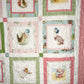 Handmade Baby Girl Quilt (Dark Pink) Peter Rabbit™ & Friends for Riley Blake Designs (39x47)