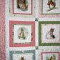 Handmade Baby Girl Quilt (Lt. Pink) Peter Rabbit & Friends™ for Riley Blake Designs (39x47)