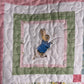 Handmade Baby Girl Quilt (Lt. Pink) Peter Rabbit & Friends™ for Riley Blake Designs (39x47)