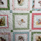 Handmade Baby Girl Quilt (Lt. Pink) Peter Rabbit & Friends™ for Riley Blake Designs (39x47)