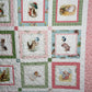 Handmade Baby Girl Quilt (Lt. Pink) Peter Rabbit & Friends™ for Riley Blake Designs (39x47)