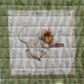Handmade Baby Girl Quilt - Peter Rabbit & Friends - Easter Baby Blanket (39x46) Free Handmade Gift Bag - Ready to Ship!