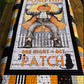 Halloween Pumpkin Patch Jack - Handmade Quilted Table Topper, Wall Hanging (36x55) MATCHING BAG INCLUDED, Ready to Ship!