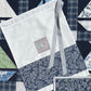 Handmade Sailboat Baby Quilt, Navy Blue Sailboat Baby Blanket (36x38) Moda Nantucket Summer, Nautical Wall Hanging - Ready to Ship!