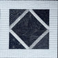 Handmade Quilted Table Runner, Navy & White, Japanese Sashiko Prints, Table Topper (13.5x46) Ready to Ship and Free Shipping!