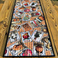 Halloween Table Runner - Handmade, Quilted - Unique Riley Blake Pumpkin Seed Packets-#2 (15x50) FREE SHIPPING and Ready to Ship!