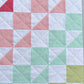 Handmade Baby Quilt, Colorful Patchwork Baby Blanket, Adult Lap Quilt, Gender Neutral, 36"x39" - Free Matching Gift Bag, Ready to Ship!