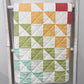 Handmade Baby Quilt, Colorful Patchwork Baby Blanket, Adult Lap Quilt, Gender Neutral, 36"x39" - Free Matching Gift Bag, Ready to Ship!